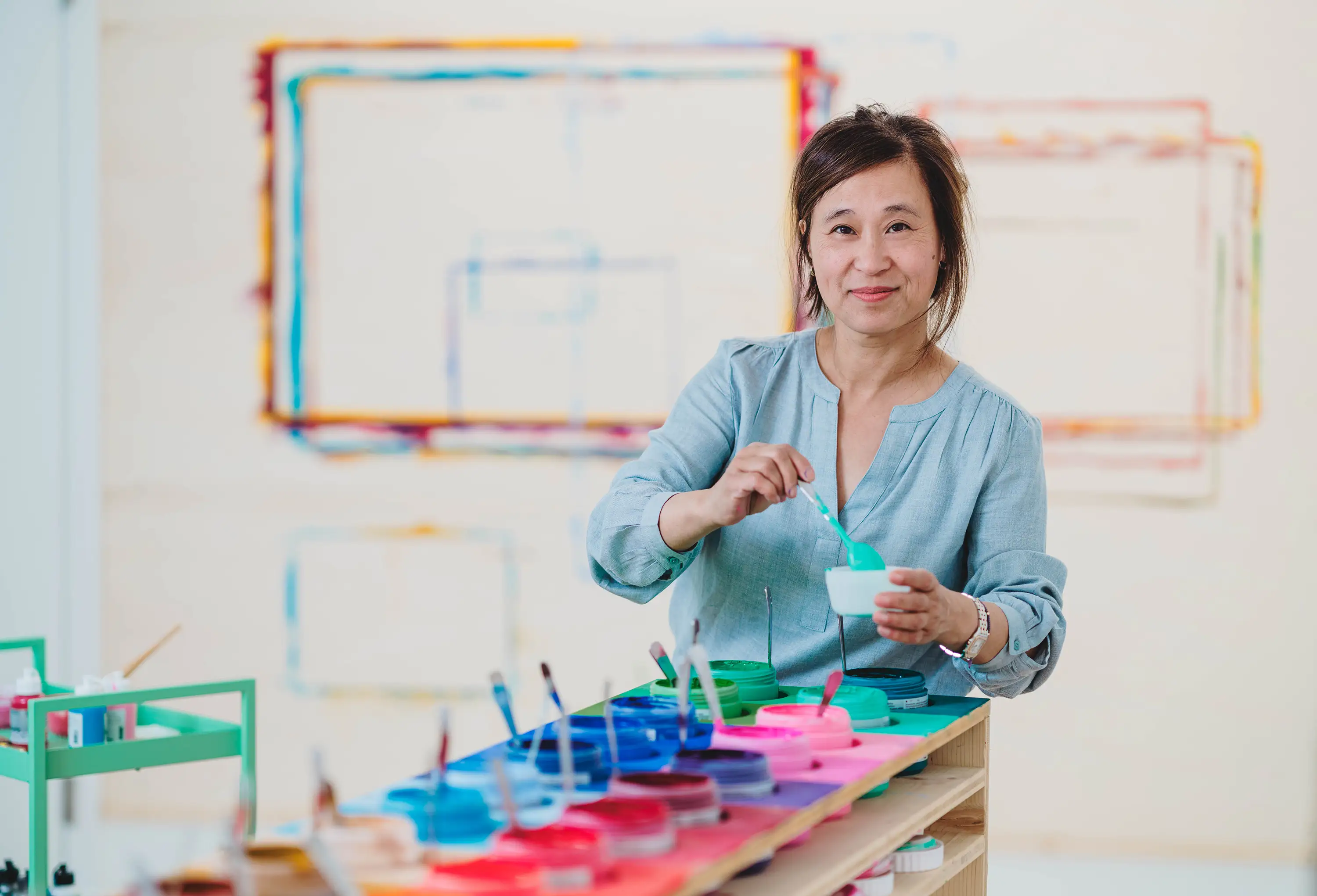 Kunsttherapeutin LOM Nadja Weber